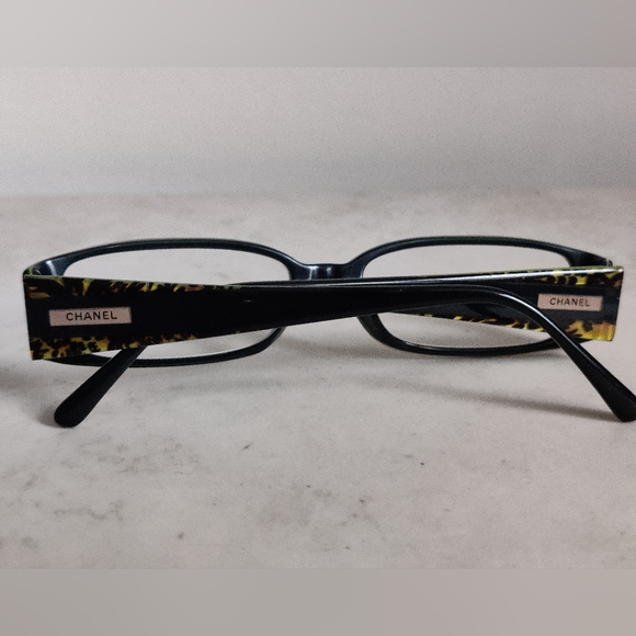 Authentic Chanel Reading Eye Glasses Frame w/Case model 3122 963 - Picture 5 of 12